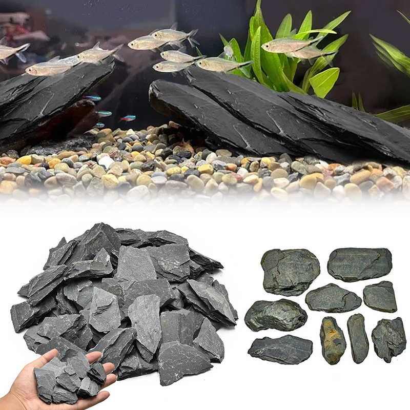 Fish Aquarium Home - Kit di Pietre per Acquario 500/1000g,