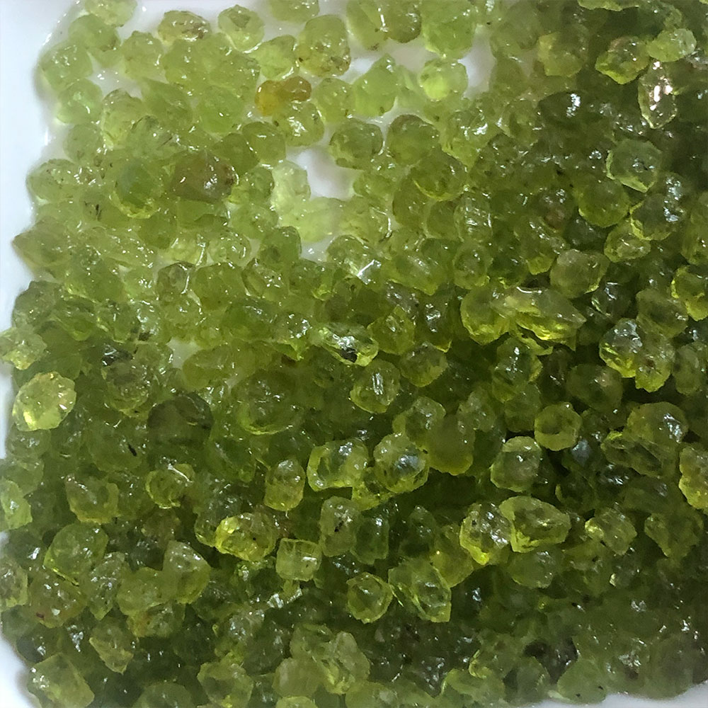 Fish Tank Gravel - 20 g/pacco Peridoto Naturale Olivina Cristalli
