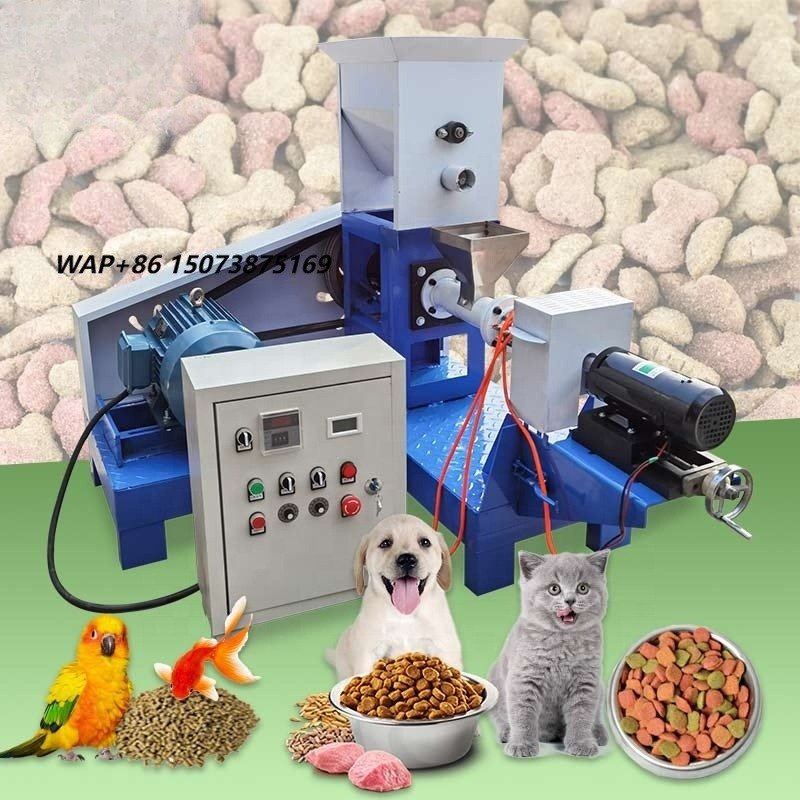 Fish Food - Estrusore per pellet, linea di produzione