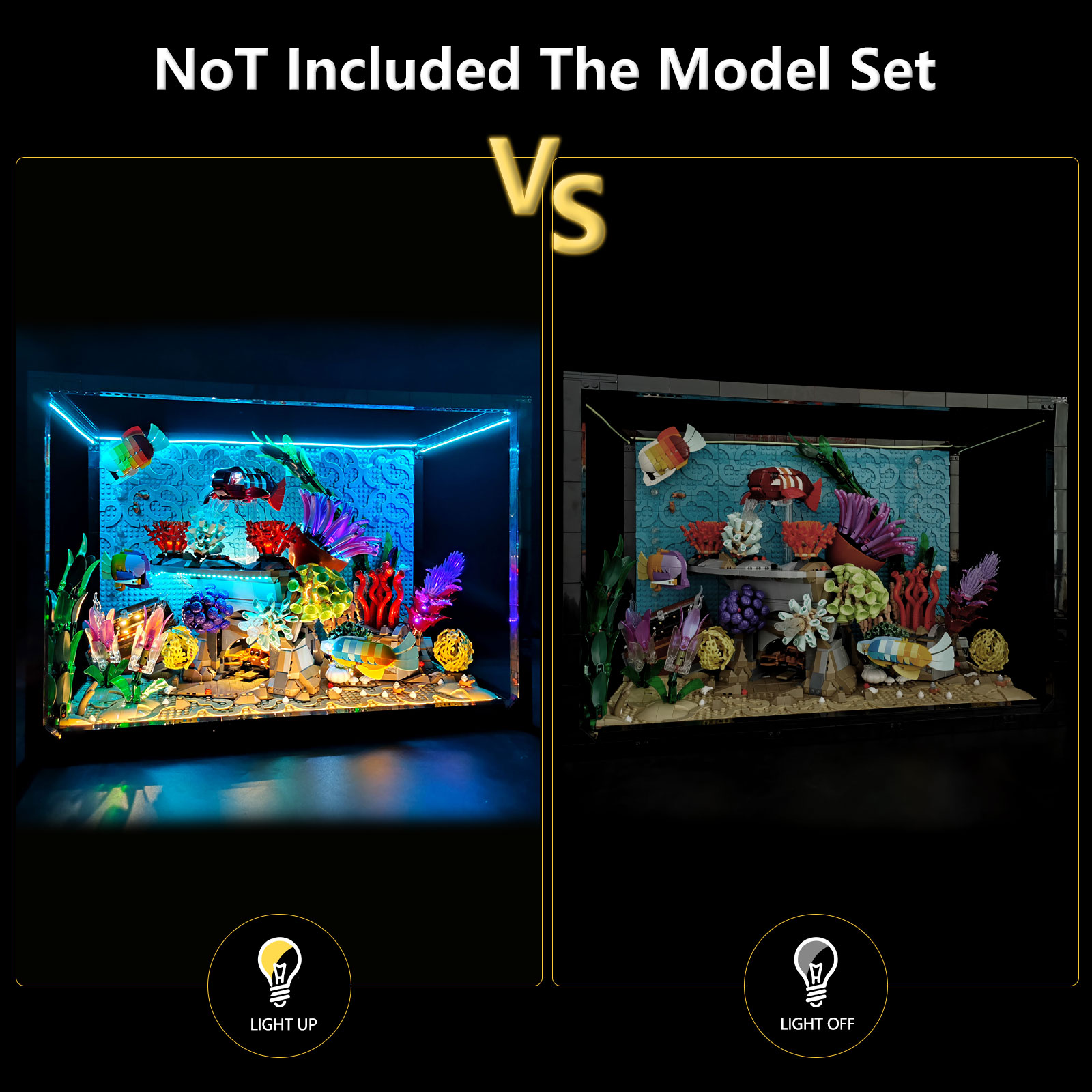 Kit di illuminazione a LED LYB - Aquarium Light recensione e prezzo