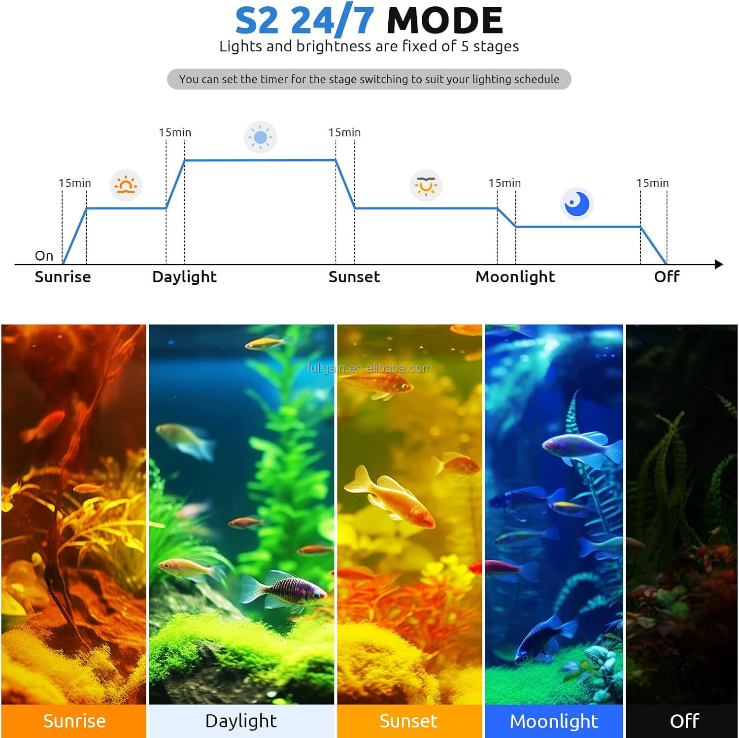 FG199 2025 Nuova Lampada LED p - Aquarium Light recensione e prezzo