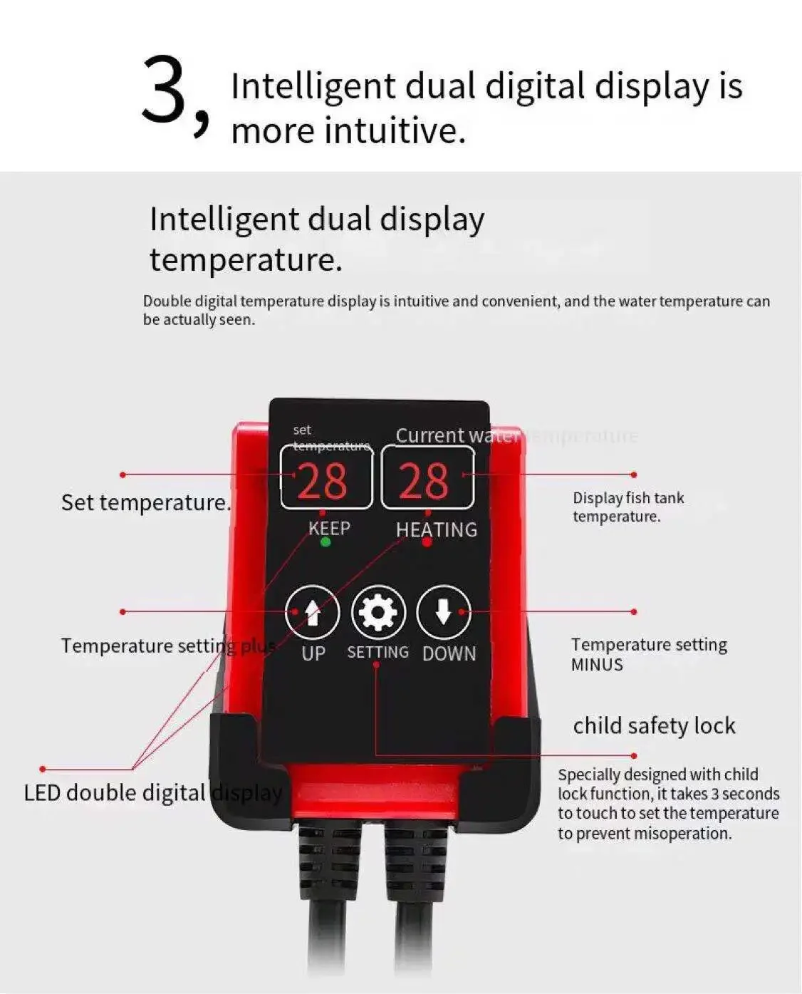 Riscaldatore sommergibile per  - Fish Tank Heater recensione e prezzo