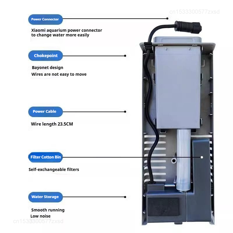 Pompa dell'acqua per acquario  - Xiaomi Aquarium Fish Tank recensione e prezzo