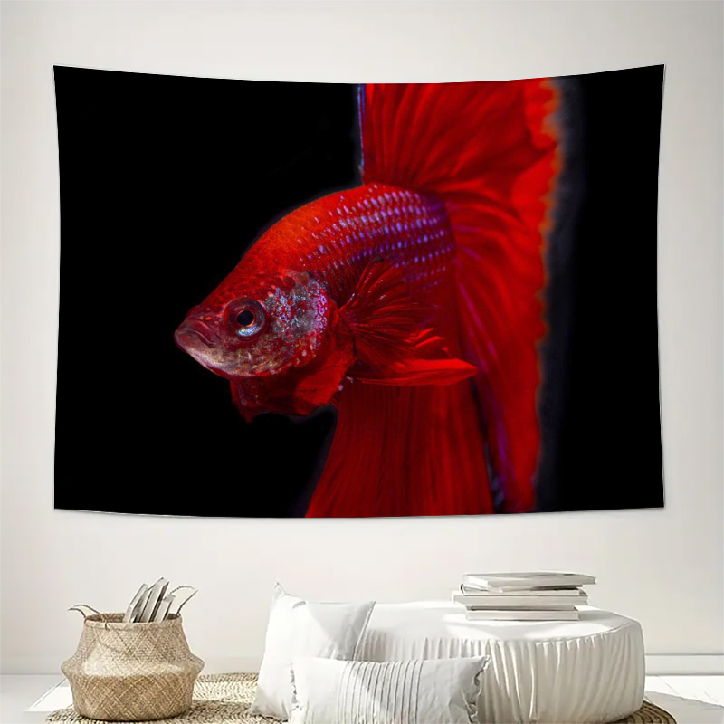 Tapestry con Pesci Betta Rossi - Fish Aquarium Home recensione e prezzo